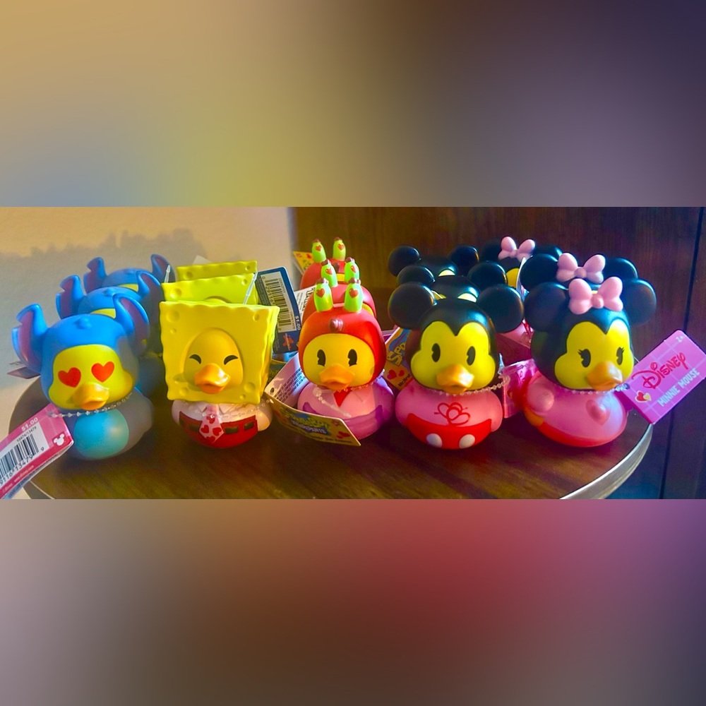 Disney Duckalooz rubber character duck collection!